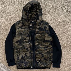 Under Armour Camouflage Jacket with Black Sleeves